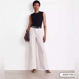 Loft Versa: Pleated Straight Pants 8P (NWOT)